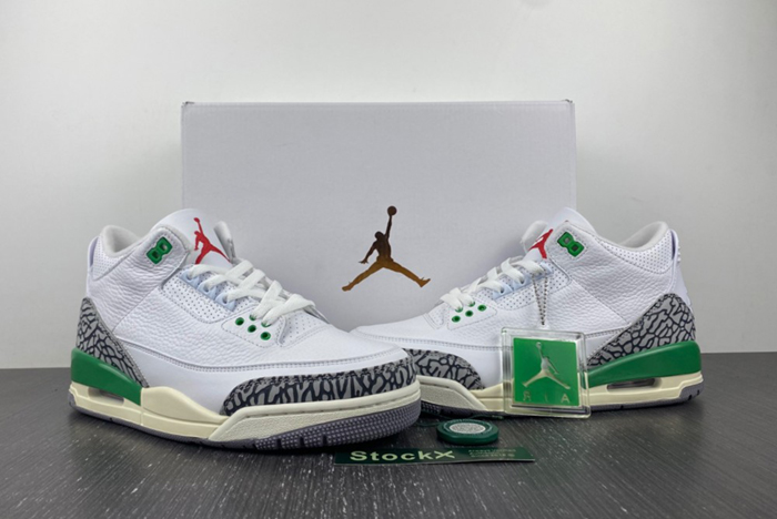 Air Jordan 3 WMNS “Lucky Green”  CK9246-136
