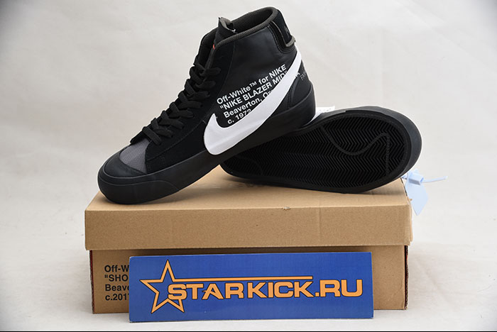 Off-White Nike Blazer Black AA3832-001