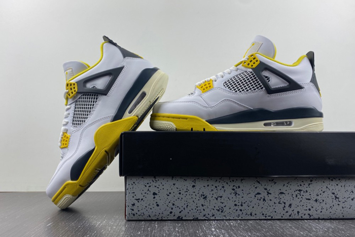 Air Jordan 4 WMNS “VividSulfur” AQ9129-101