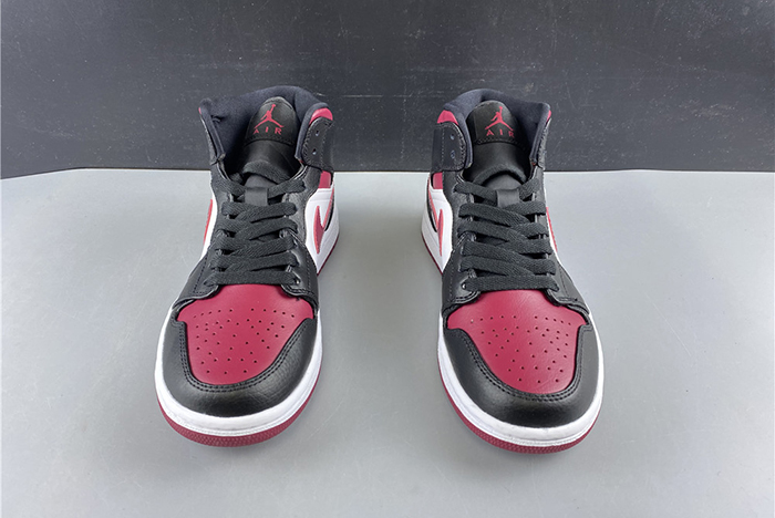 Air Jordan 1 Mid "Metallic Red" 554724-066