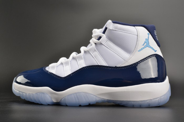 AIR JORDAN 11 RETRO ''WIN LIKE '' 82'' university blue mens 378037-123