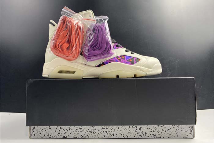 Air Jordan 6 Retro Quai 54 Sail Black CZ4152-101