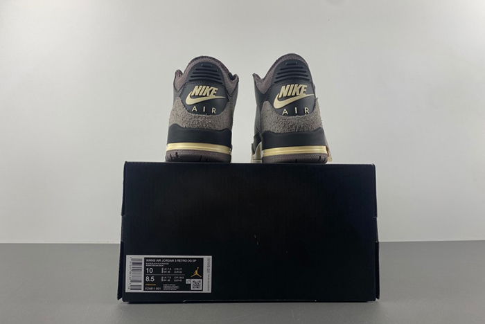 A Ma Manière x Air Jordan 3 “Black” AMM  FZ4811-001