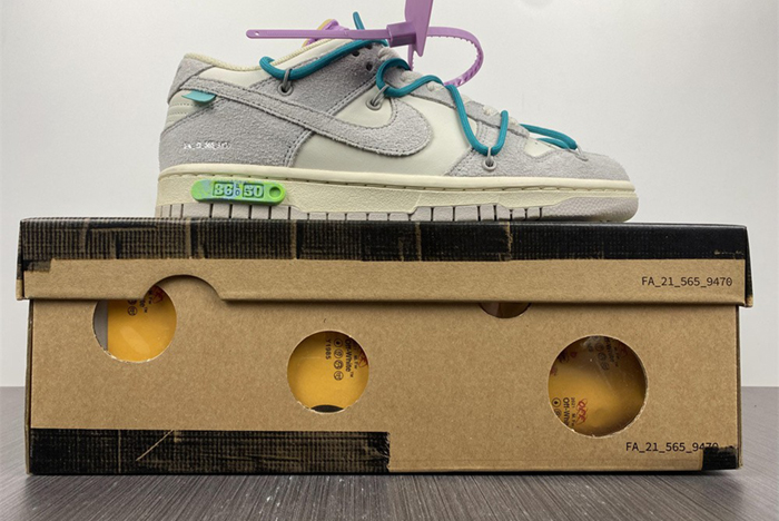 Nike SB Dunk OFF-WHITE 36of50 1-5 DJ0950 107