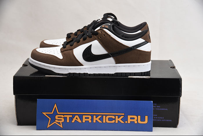 Nike SB Dunk Low White Black Trail End Brown 304292 102 Review