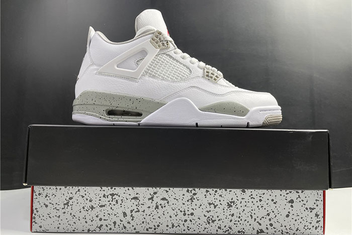 Air Jordan 4 AJ4 Retro Oreo White Tech Grey CT8527 100