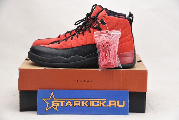 Air Jordan 12 AJ12 Retro Varsity Red/ Black “reverse flu game CT8013 602