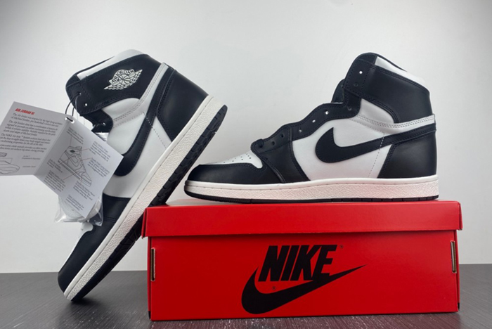 Air Jordan 1 High ’85 “Black White”  BQ4422-001