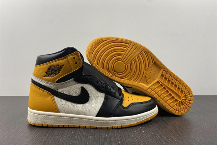 Air Jordan 1 High OG “Yellow Toe”  555088-711