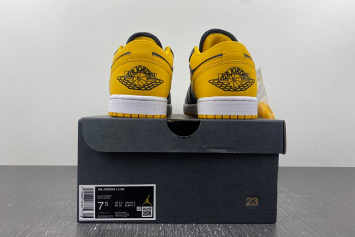 Air Jordan 1 Low “ Yellow Ochre”  553558-072