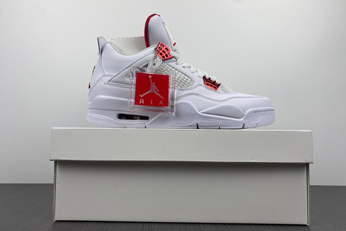 Air Jordan 4 White university Red CT8527-112