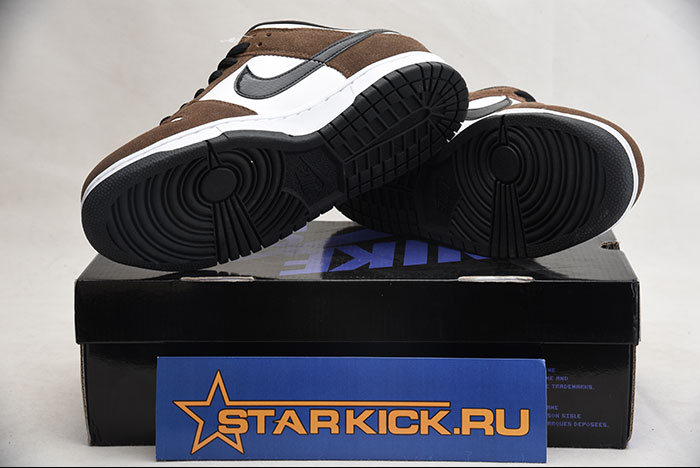 Nike SB Dunk Low White Black Trail End Brown 304292 102 Review