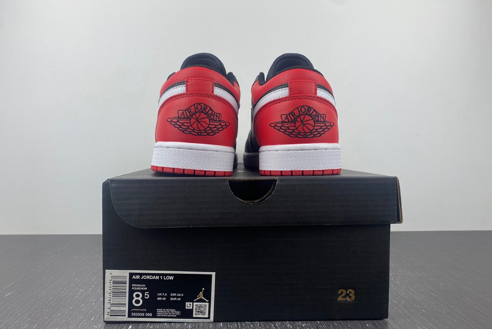 Air Jordan 1 Low “Alternate Bred Toe” 553558-066