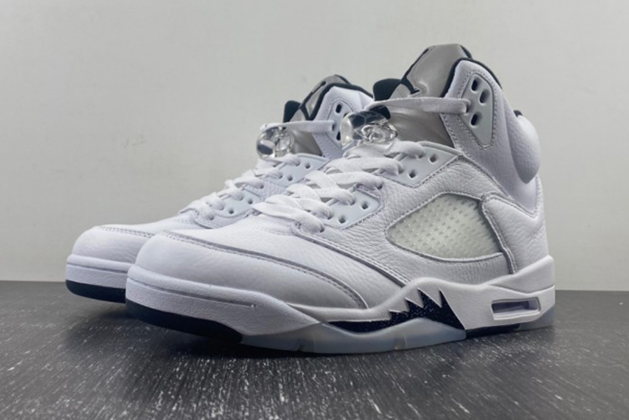 Air Jordan AIR JORDAN 5 RETRO ''WHITE BLACK''  DD0587-110