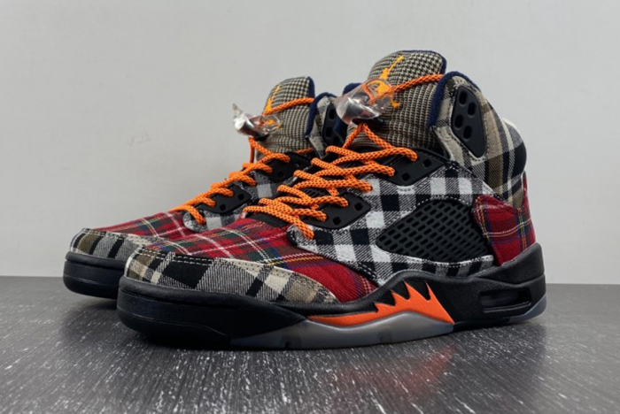 AIR JORDAN 5 RETRO GS ''PLAID''  FD4814-008