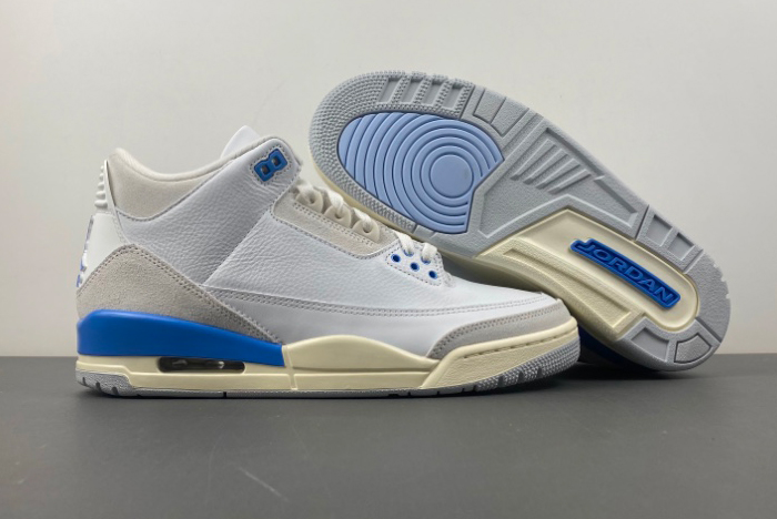 Air Jordan 3 “Lucky Shorts” UNC CT8532-101