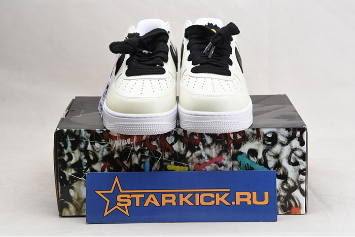 PEACEMINUSONE x Nike Air Force 1 Para Noise 2 0 White Black DD3223 100