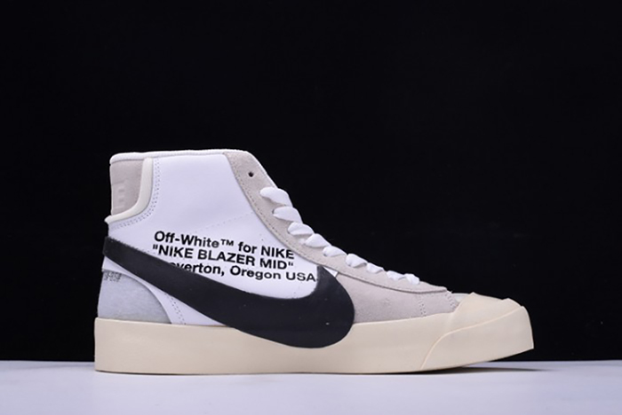 OFF-WHITE x Nike Blazer MID THE TEN 10 Virgil Abloh AA3832-100