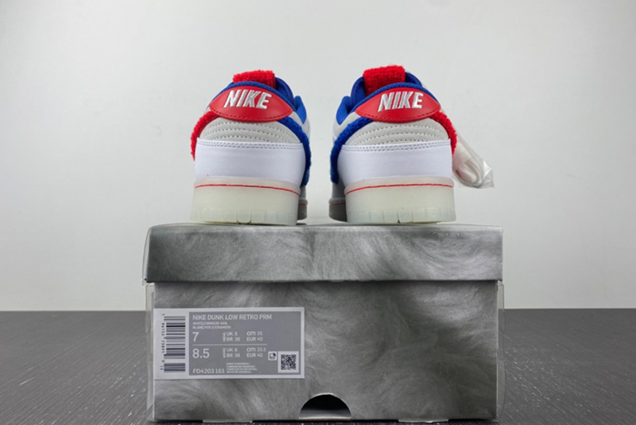 Nike Dunk Low Year of the Rabbit "White/Crimson-Varsity Royal" FD4203-161