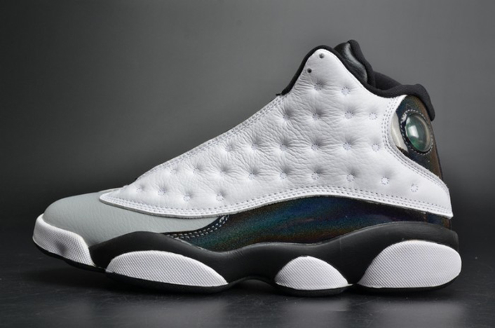 Air Jordan 13 Retro ''Barons Hologram'' white/grey mens 414571-115