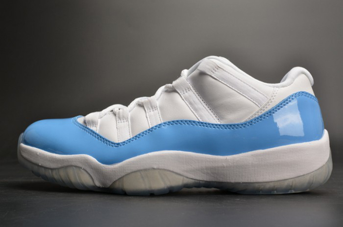 Air Jordan 11 Retro Low Carolina 528895 106