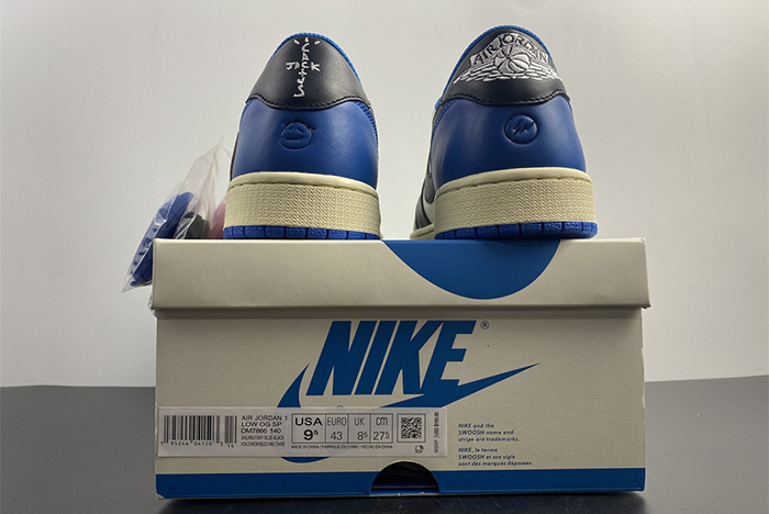Travis Scott x Fragment x Air Jordan 1 Low OG DM7866-140