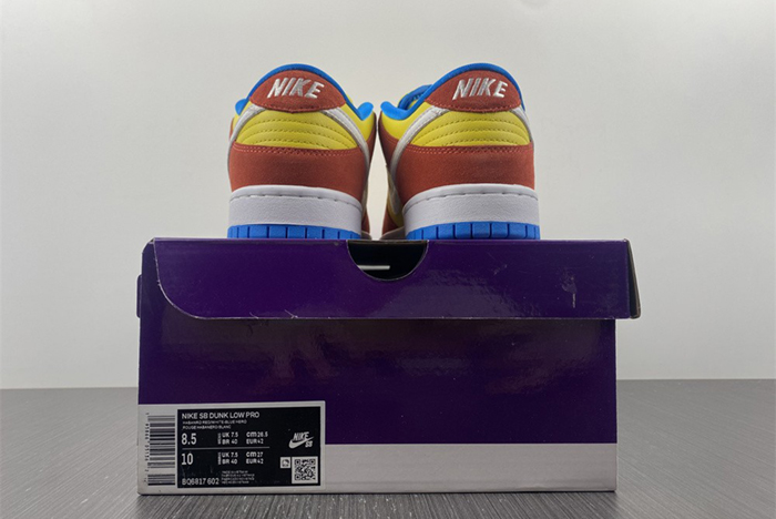 Nike SB Dunk Low “Bart Simpson”  BQ6817-602