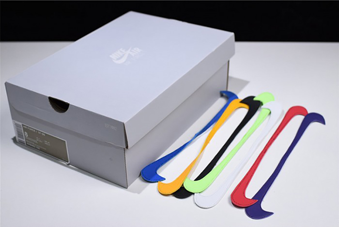 Nike Air Force 1 Velcro Swoosh Pack White | AH8462-102