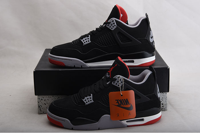 Jordan 4 Bred/ Black Cement (2019) - 308497-060