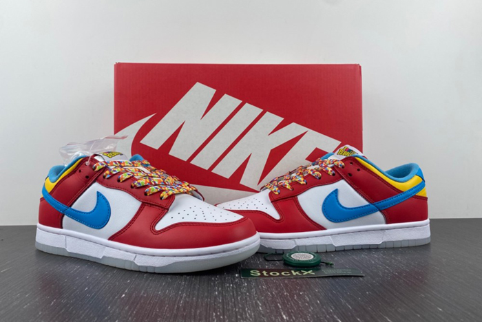LeBron James x Nike Dunk Low “Fruity Pebbles” DH8009-600