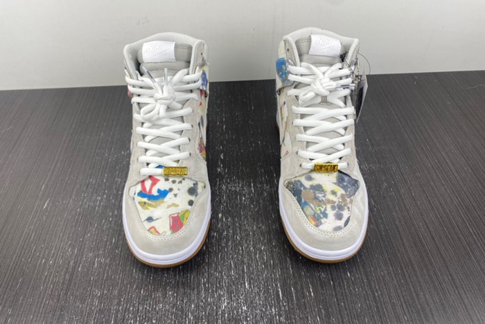 Supreme x Nike SB Dunk High “Rammellzee”SUP FD8779-100