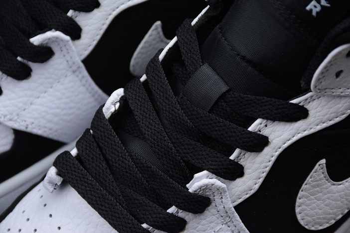 Jordan 1 Mid White Black - 554724-113