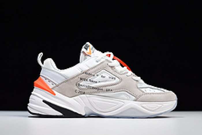 Off-White x nike M2K tekno White, Black & Team Orange A03108 058