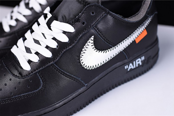 OFF-WHITE x MoMA x Nike Air Force 1 07 Low Black AV5210-001