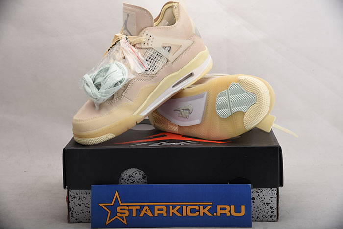 AIR JORDAN 4 RETRO x Off-White CV9388-100