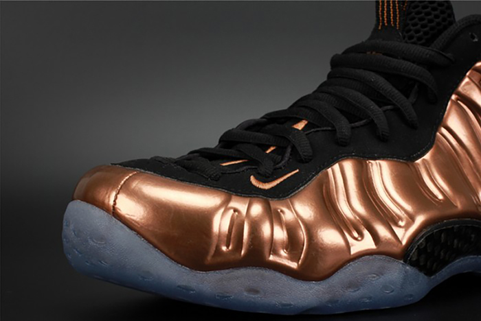 Nike Air Foamposite One "Copper" Black/ Metallic mens 314996-007