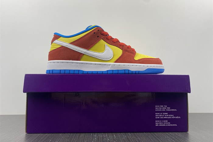 Nike SB Dunk Low “Bart Simpson”  BQ6817-602