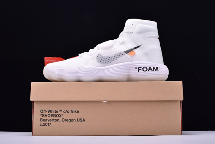 OFF-WHITE x Nike Hyperdunk 2017 FK THE TEN 10 Virgil Abloh  MENS AJ4578-100