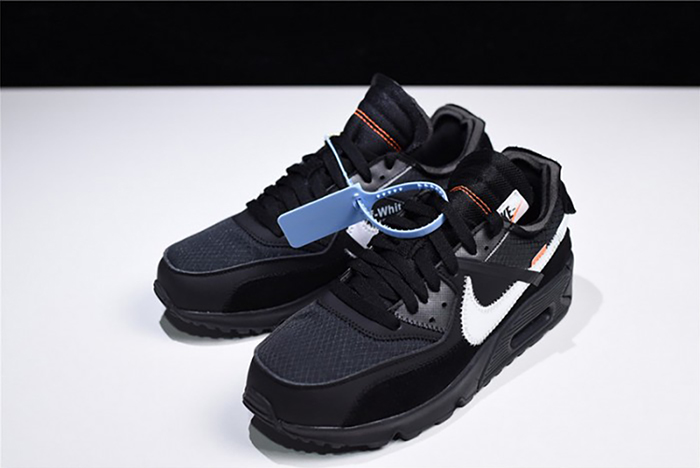 Off-White Nike Air Max 90 Black Cone White AA7293-001