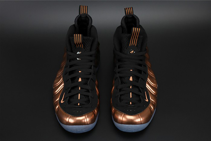 Nike Air Foamposite One "Copper" Black/ Metallic mens 314996-007