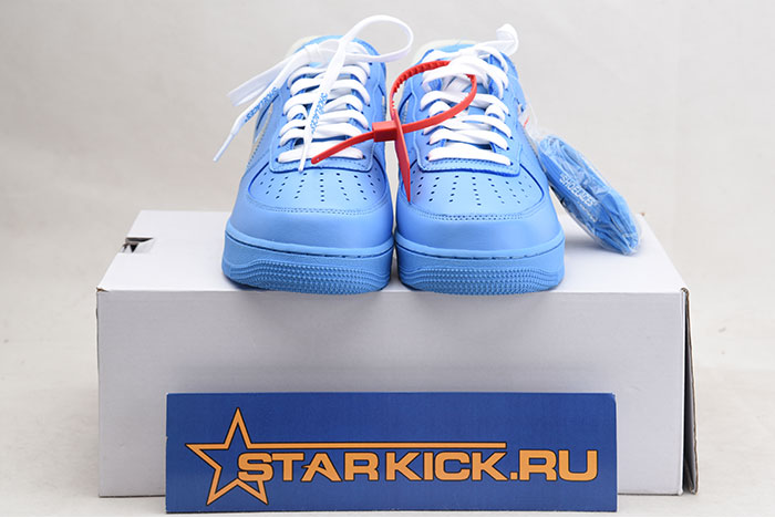 OFF-WHITE NIKE AIR FORCE 1 MCA BLUE CI1173-400
