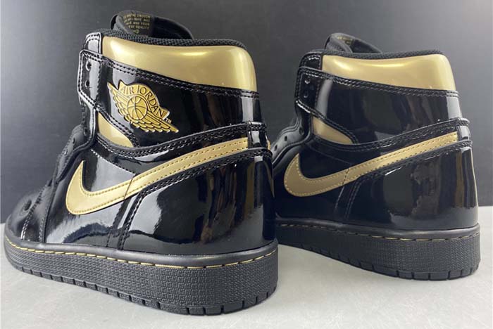 Air Jordan 1 High OG Black Metallic God 555088-032