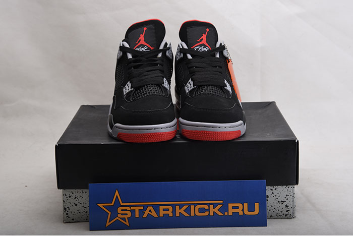 Jordan 4 Bred/ Black Cement (2019) - 308497-060