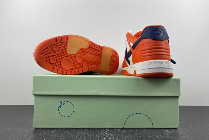 OFF-WHITE white orange dark blue