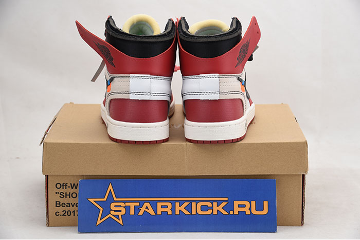 Off-White Air Jordan 1 Retro Chicago The Ten AA3834-101