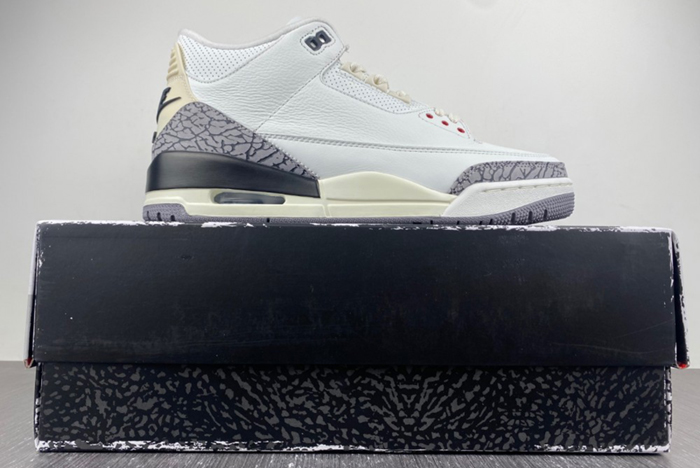 Air Jordan 3 White Cement Reimagined Shoes 2023  DN3707-100