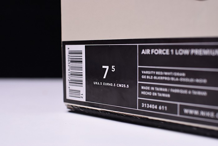 Nike Air Force 1 Low Premium AF1  "Year of the Dog" 313404-611