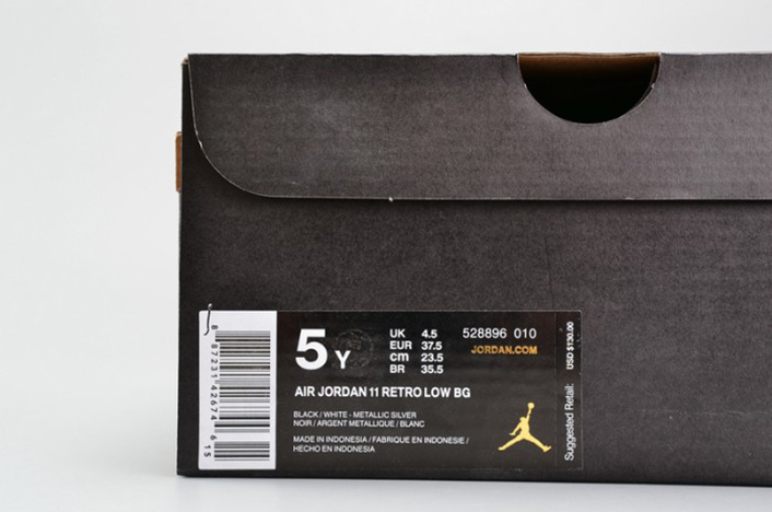 AIR JORDAN 11 RETRO LOW BG 528896-010