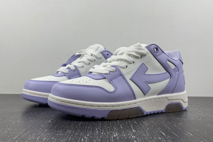 OFF-WHITE white purple