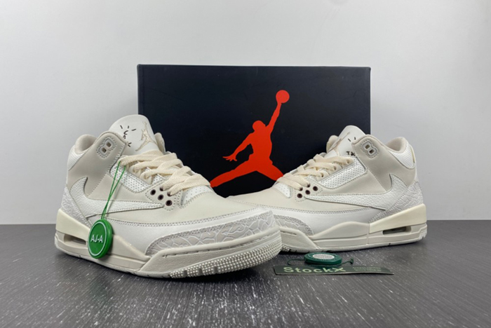 Travis Scott x Air Jordan 3 “Palomino”  136064-668